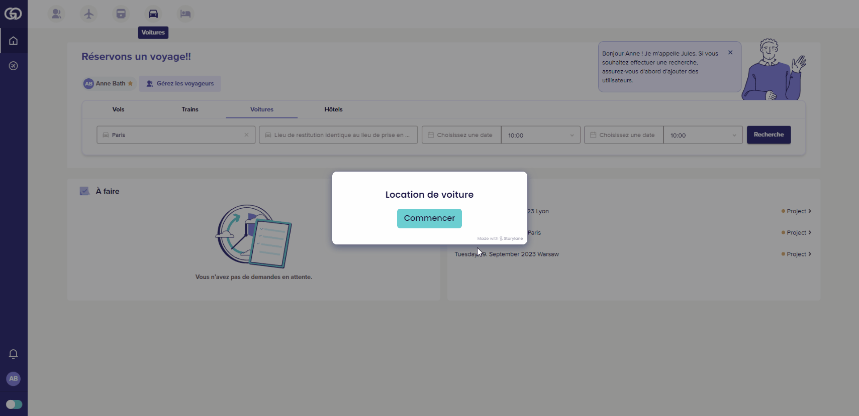 Goelett Réservation de voiture.gif